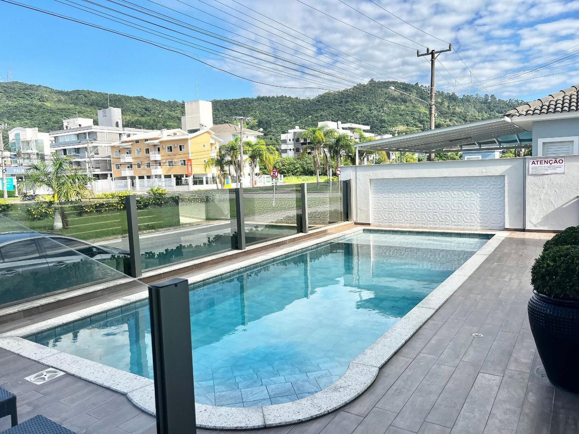 Exclusivo! Apto Garden Na Praia De Palmas! Fz01I Governador Celso Ramos Exteriör bild